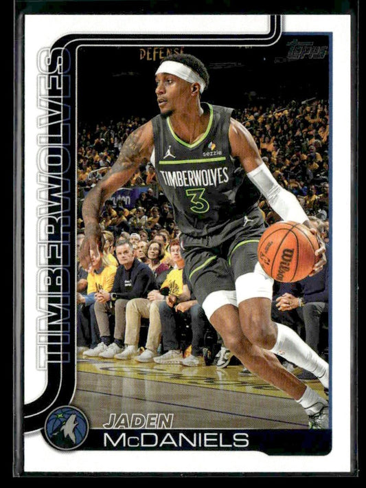 2025-26 Topps #248 Jaden McDaniels