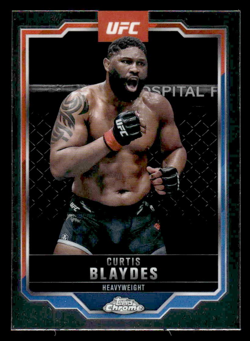 2025 Topps Chrome UFC #31 Curtis Blaydes