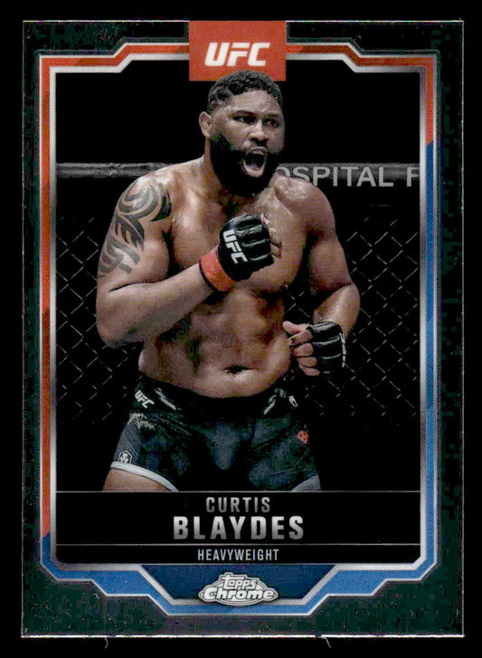 2025 Topps Chrome UFC #31 Curtis Blaydes