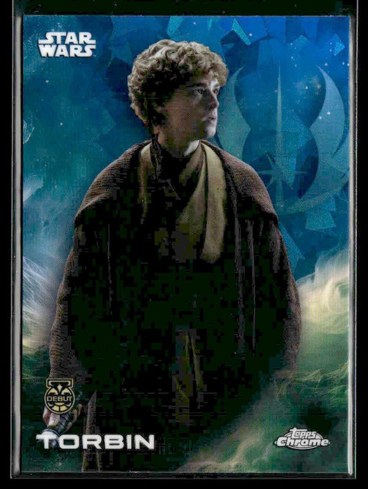 2025 Topps Chrome Sapphire Edition Star Wars #185 Torbin Debut
