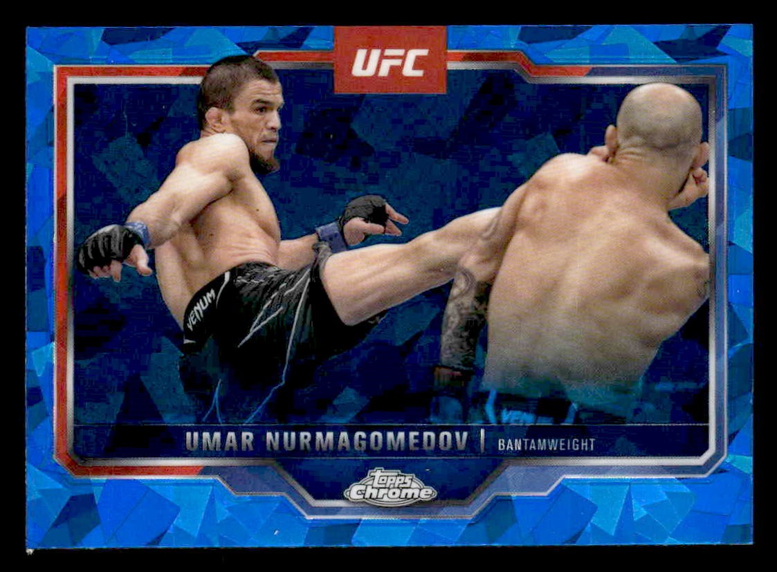 2025 Topps Chrome Sapphire Edition UFC #107 Umar Nurmagomedov