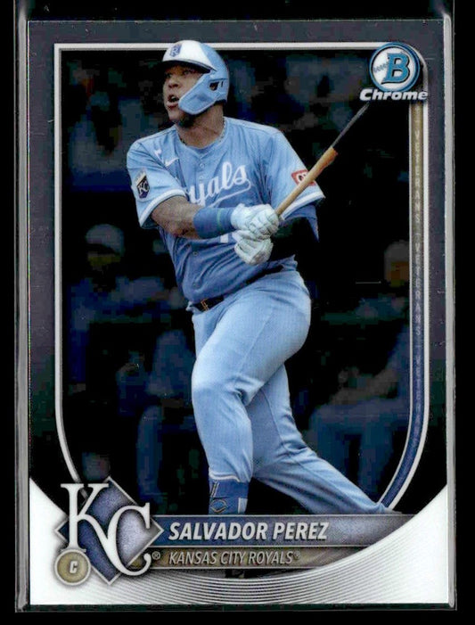 2025 Bowman Chrome #23 Salvador Perez