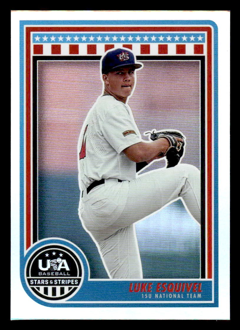 2025 Panini Stars and Stripes USA Baseball #61 Luke Esquivel