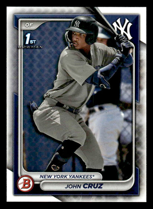 2024 Bowman #BP-77 John Cruz Prospects
