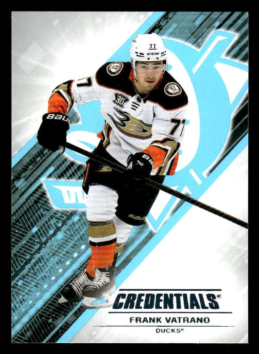2024-25 Upper Deck Credentials #39 Frank Vatrano