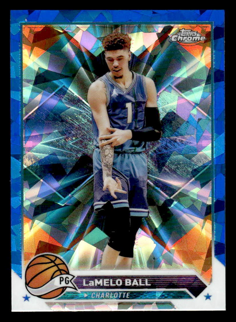 2023-24 Topps Chrome Sapphire Edition #41 LaMelo Ball