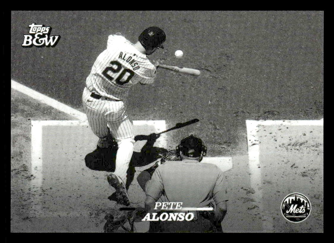 2024 Topps Black & White #90 Pete Alonso