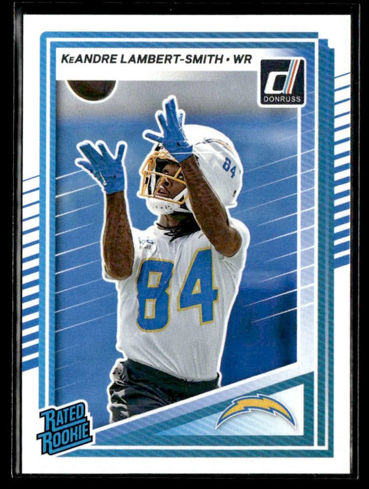 2025 Donruss #367 Keandre Lambert-Smith Rated Rookies