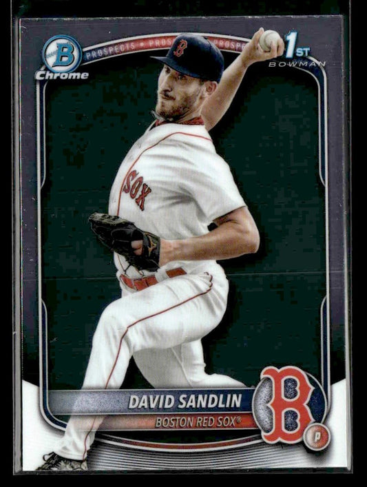 2025 Bowman Chrome #BCP-195 David Sandlin