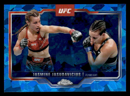 2025 Topps Chrome Sapphire Edition UFC #93 Jasmine Jasudavicius