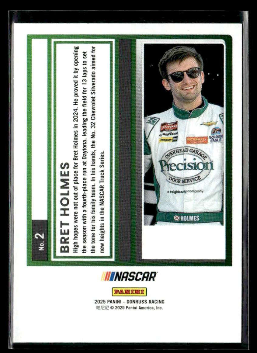 2025 Donruss #2 Bret Holmes