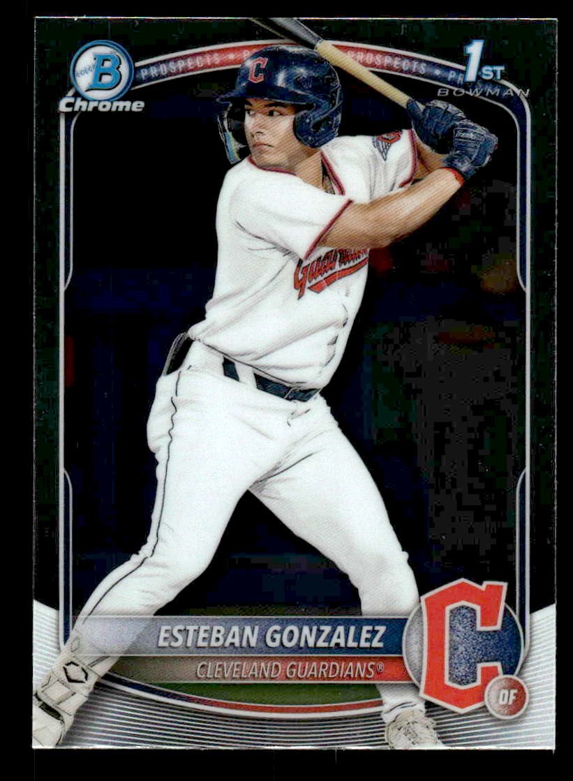 2025 Bowman #BCP-70 Esteban Gonzalez Chrome Prospects
