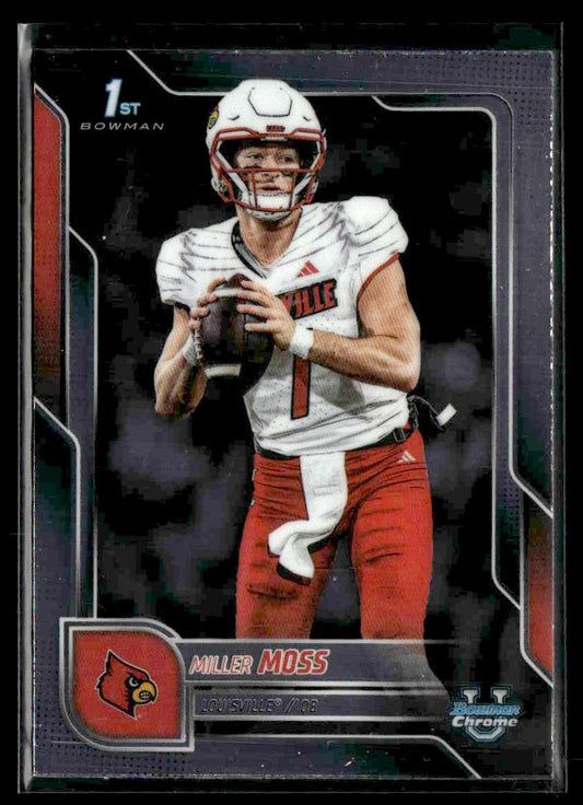 2025 Bowman University Chrome #141 Miller Moss
