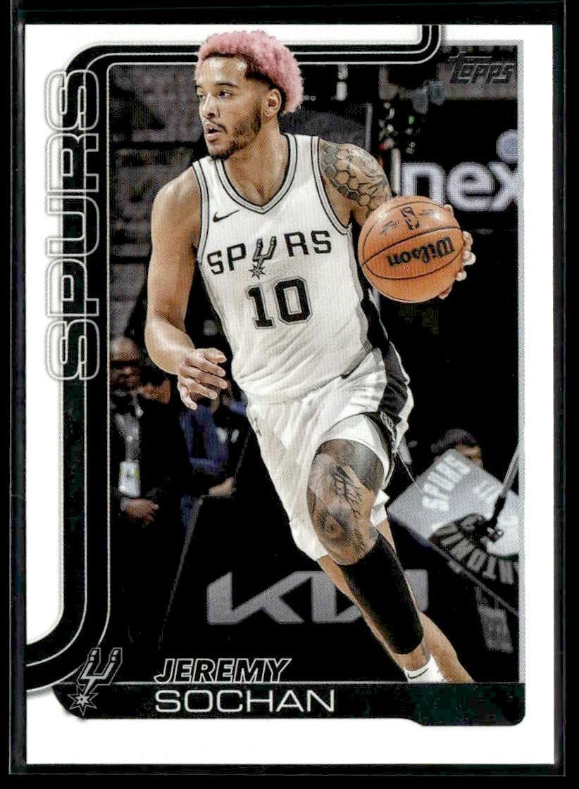 2025-26 Topps #199 Jeremy Sochan