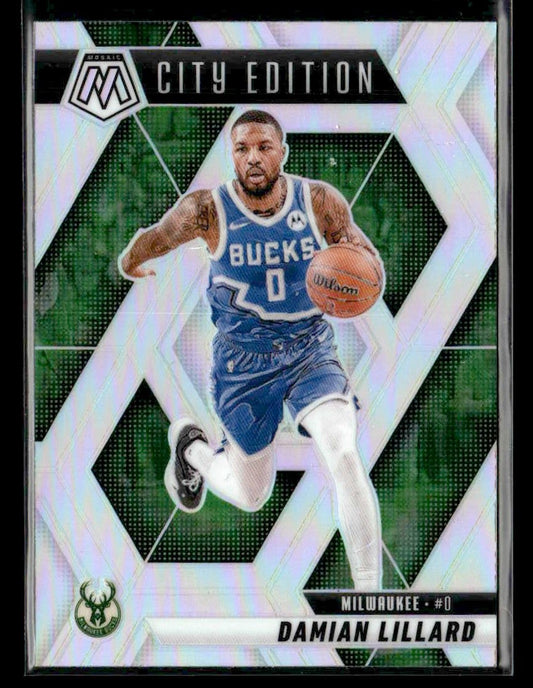 2024-25 Panini Mosaic #285 Damian Lillard Silver