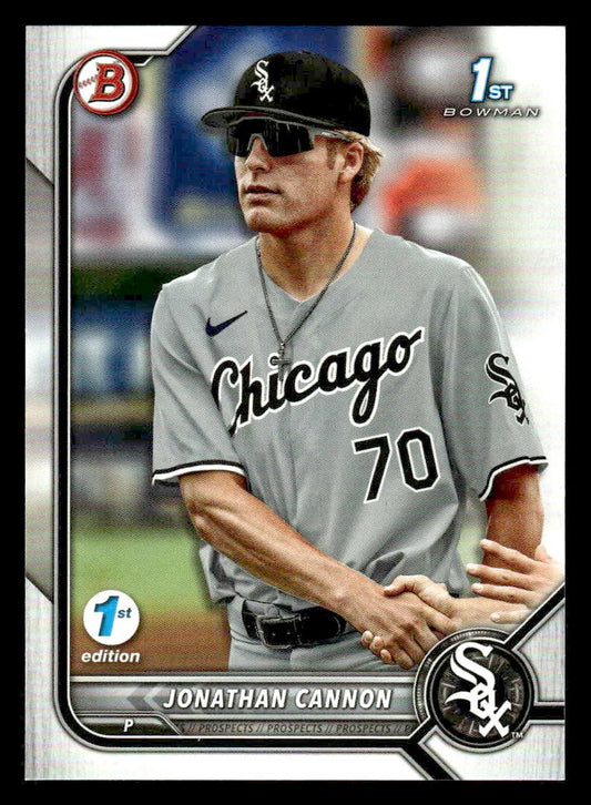 2022 Bowman Draft 1st Edition #BD-180 Jonathan Cannon
