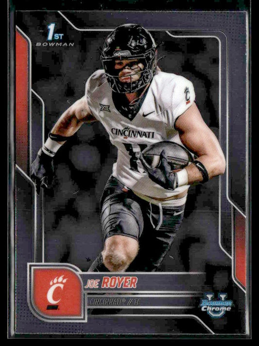 2025 Bowman University Chrome #120 Joe Royer