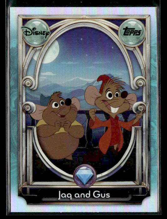2025 Topps Disney Wonder #111 Jaq and Gus Tier 2