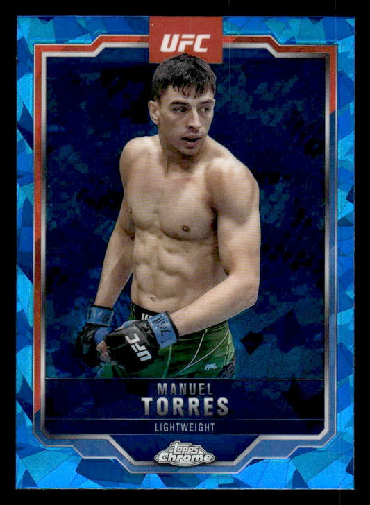2025 Topps Chrome Sapphire Edition UFC #96 Manuel Torres