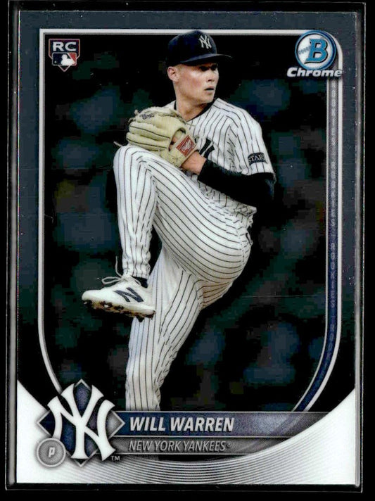 2025 Bowman Chrome #79 Will Warren