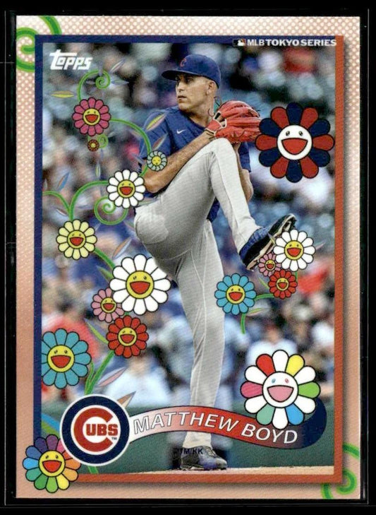 2025 Topps MLB World Tour Tokyo Series Takashi Murakami #22 Matthew Boyd