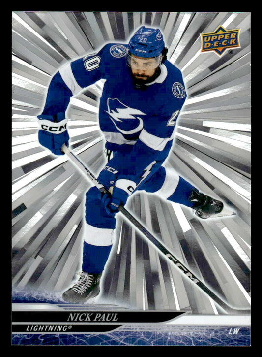 2024-25 Upper Deck #404 Nick Paul Outburst Silver