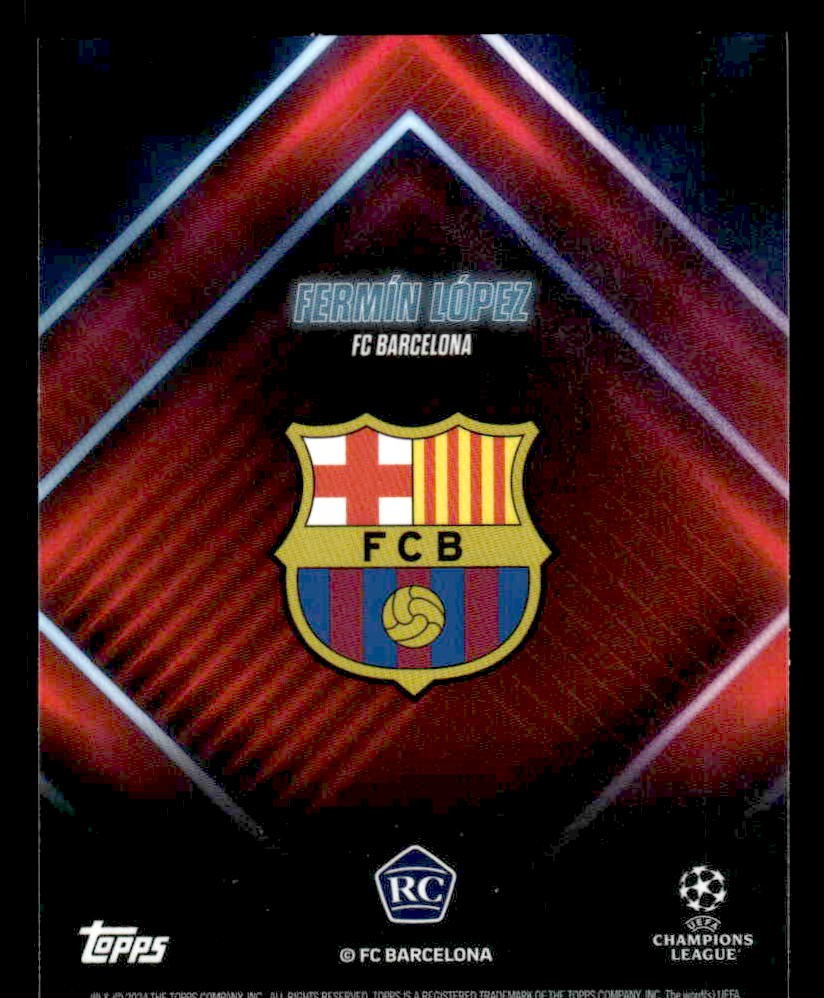 2023-24 Topps Showtime UEFA Club Competitions #NNO Fermín López