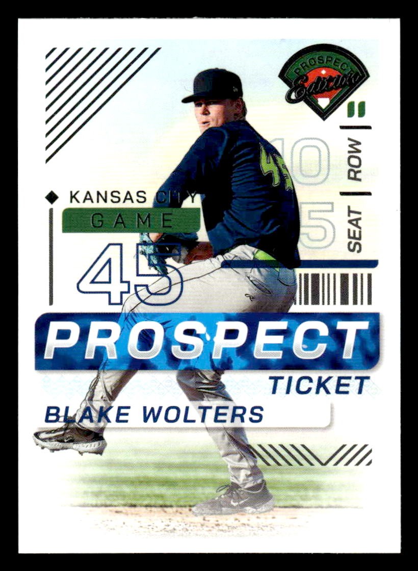2024 Panini Prospect Edition #82 Blake Wolters