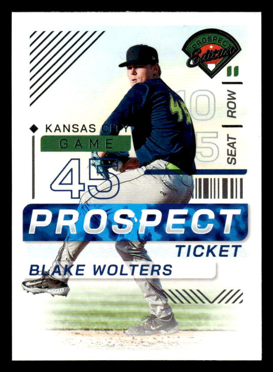 2024 Panini Prospect Edition #82 Blake Wolters