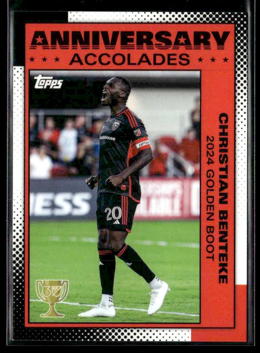 2025 Topps MLS 30th Anniv Collection #AA-10 Christian Benteke Anniv Accolades