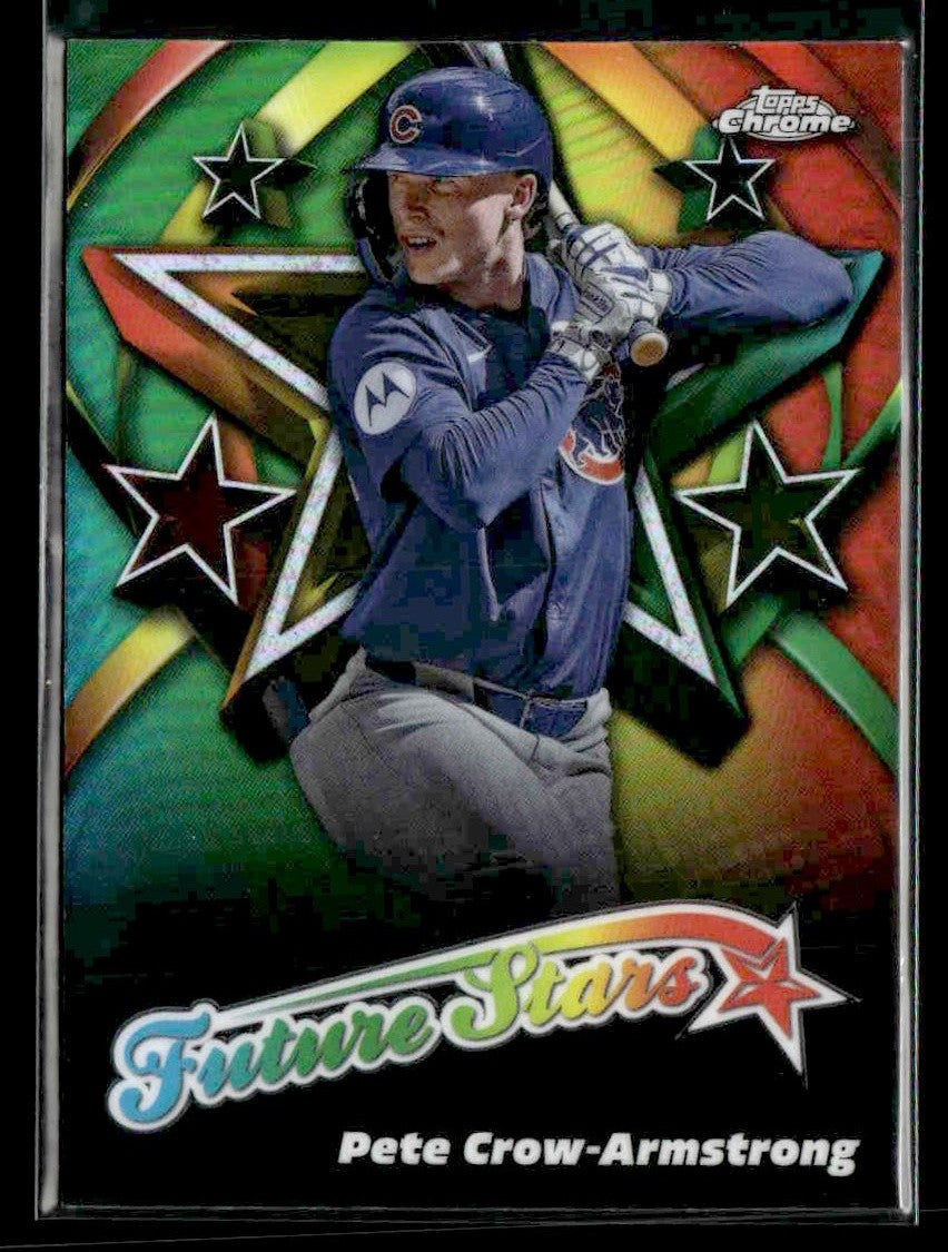 2025 Topps Chrome #FS-8 Pete Crow-Armstrong Future Stars