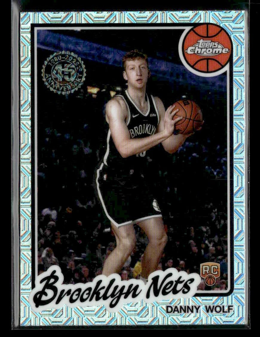2025-26 Topps #TC-DW Danny Wolf 1980-81 Topps Chrome Basketball