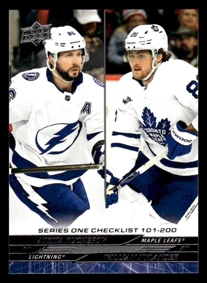 2024-25 Upper Deck #200 Nikita Kucherov / William Nylander