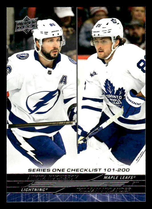 2024-25 Upper Deck #200 Nikita Kucherov / William Nylander