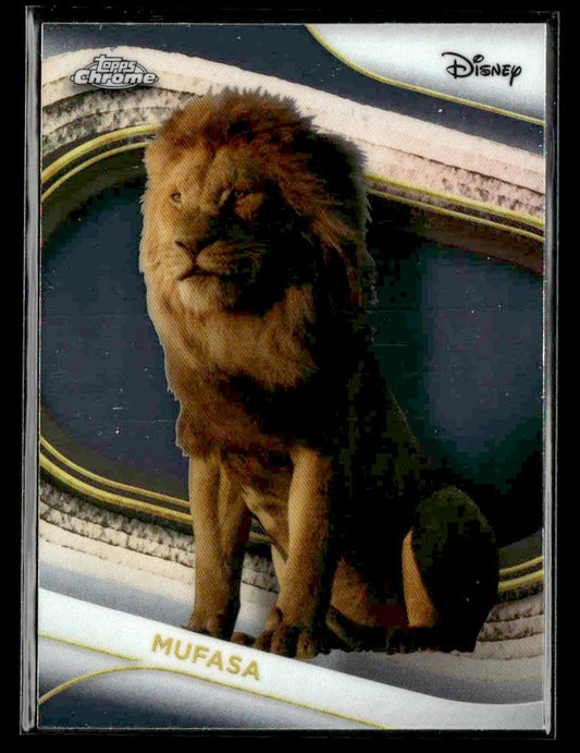 🌟 Mufasa — 2025 Topps Chrome Disney #198 🌟