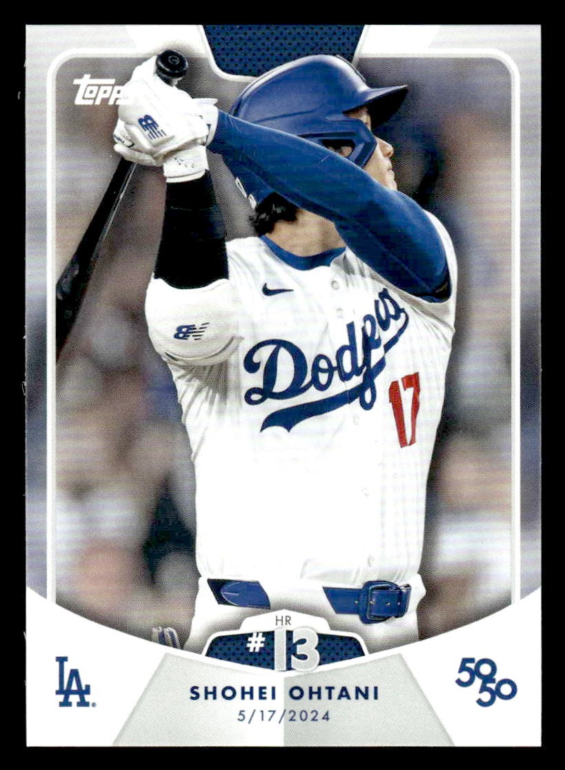 2024 Topps 50/50: Shohei Ohtani #24 Shohei Ohtani