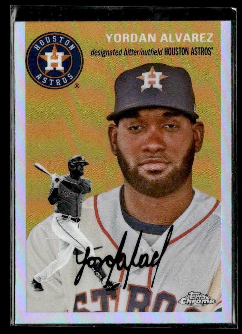 2023 Topps Chrome Platinum Anniversary #294 Yordan Alvarez Refractor