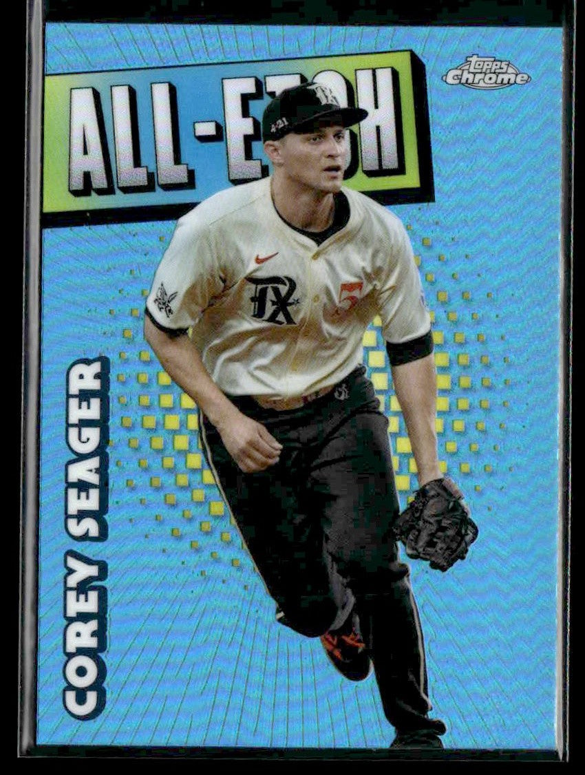 2025 Topps Chrome #CAE-13 Corey Seager Chrome All-Etch