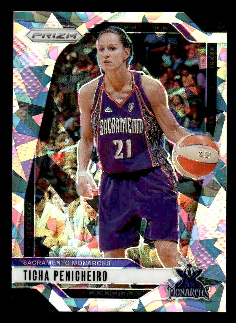 2024 Panini Prizm WNBA #135 Ticha Penicheiro Ice Prizms
