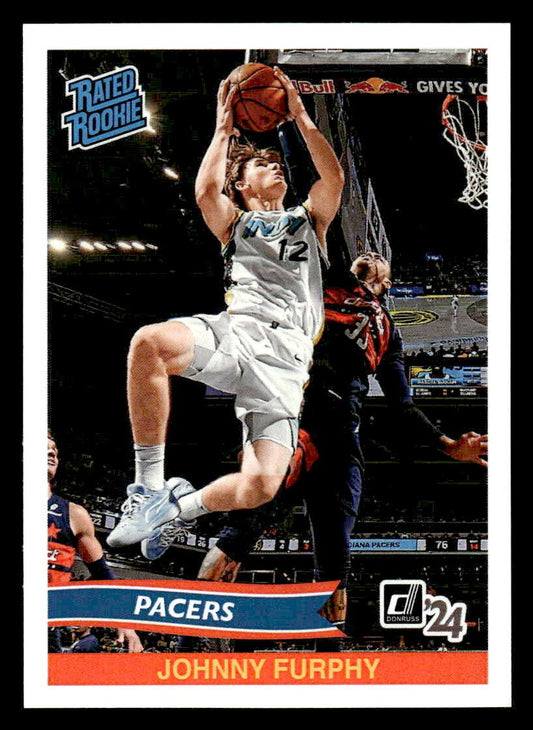 2024-25 Panini Instant #RRR-34 Johnny Furphy Rated Rookie Retro #/152