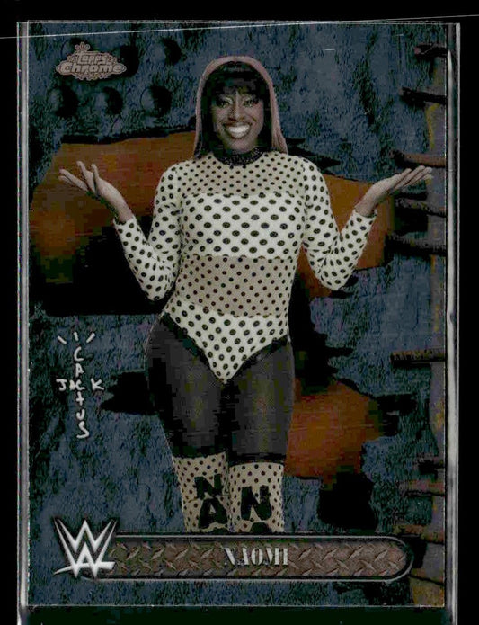 2025 Topps Chrome WWE x Cactus Jack #92 Naomi