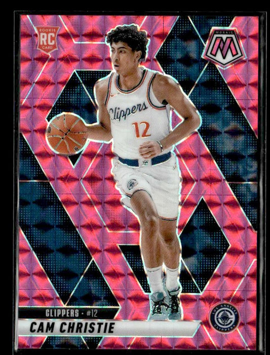2024-25 Panini Mosaic - Pink Mosaic #211 Cam Christie #/175