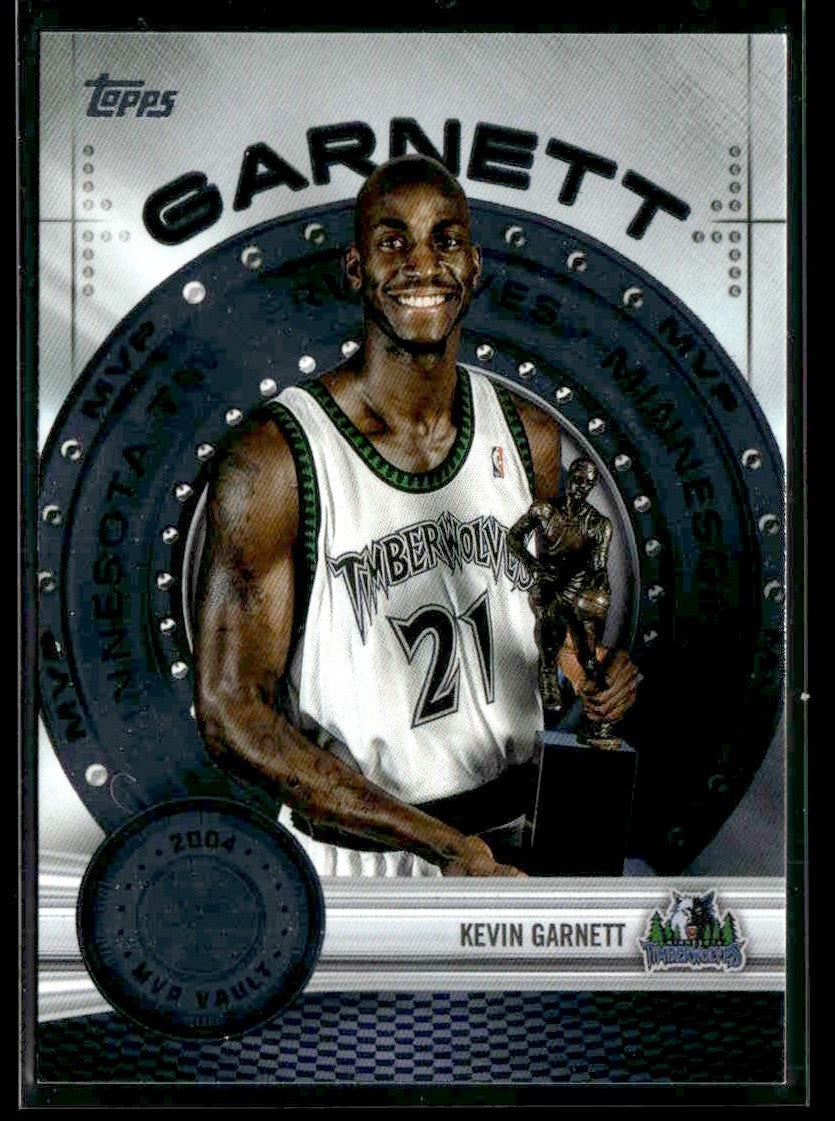 2025-26 Topps #MVP-10 Kevin Garnett MVP Vault