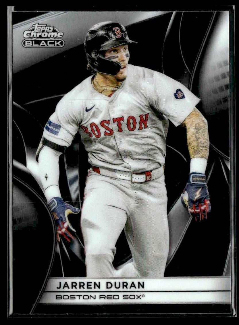 2025 Topps Chrome Black #87 Jarren Duran