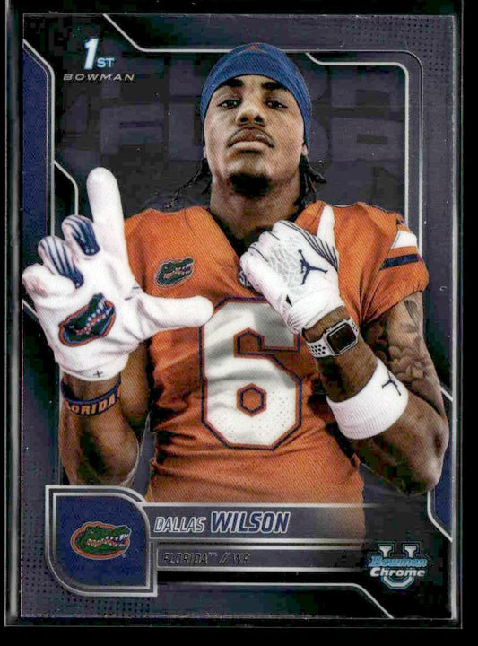 2025 Bowman University Chrome #181 Dallas Wilson