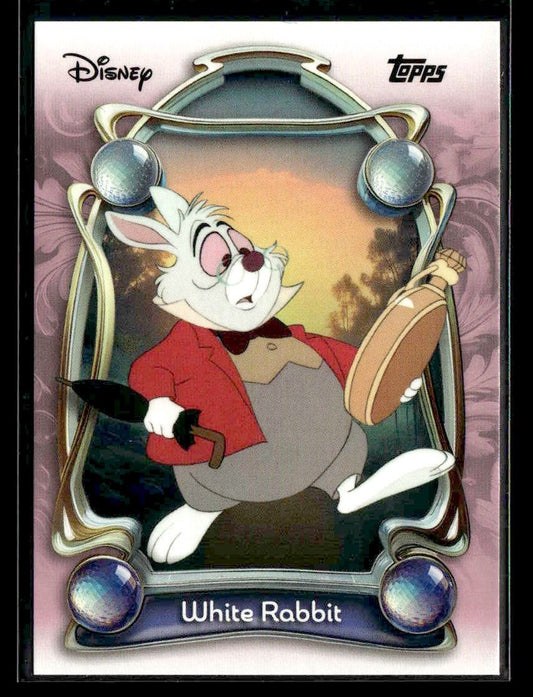 2025 Topps Disney Wonder #21 White Rabbit
