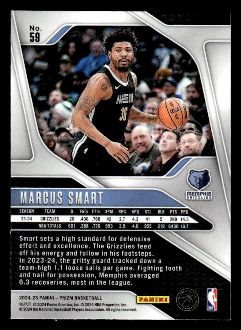 2024-25 Panini Prizm #59 Marcus Smart