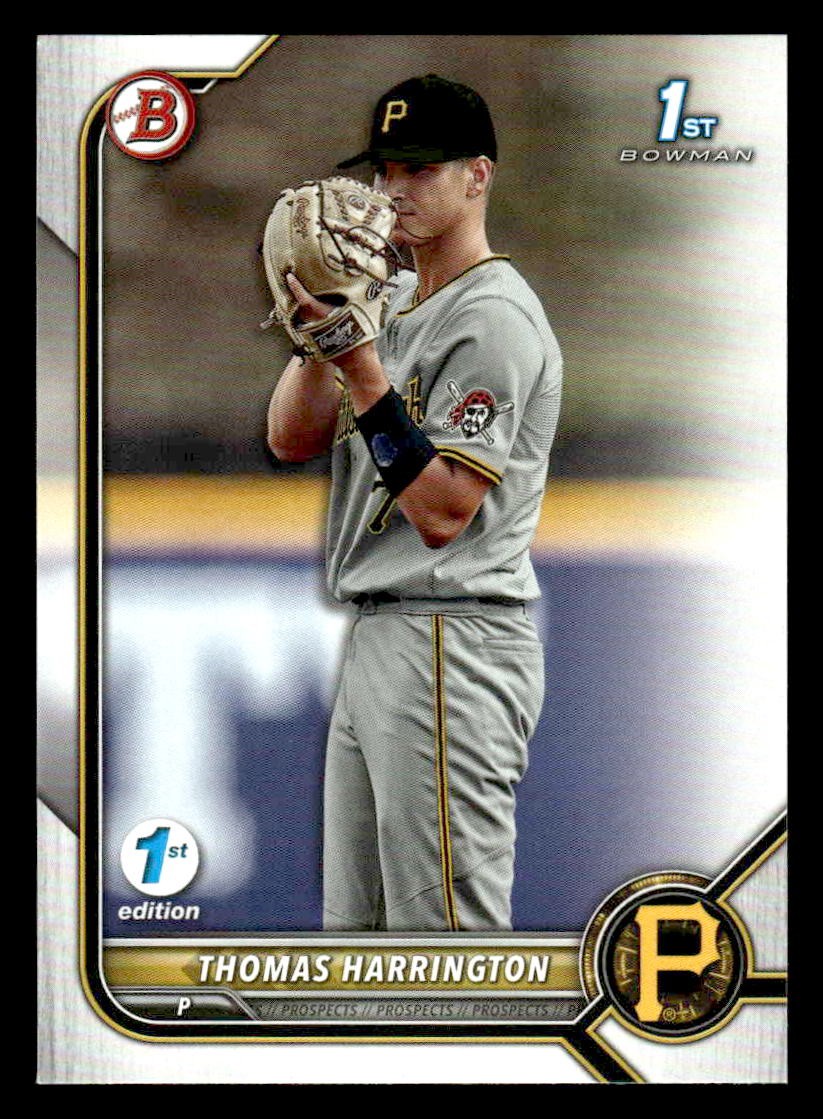 2022 Bowman Draft 1st Edition #BD-37 Thomas Harrington