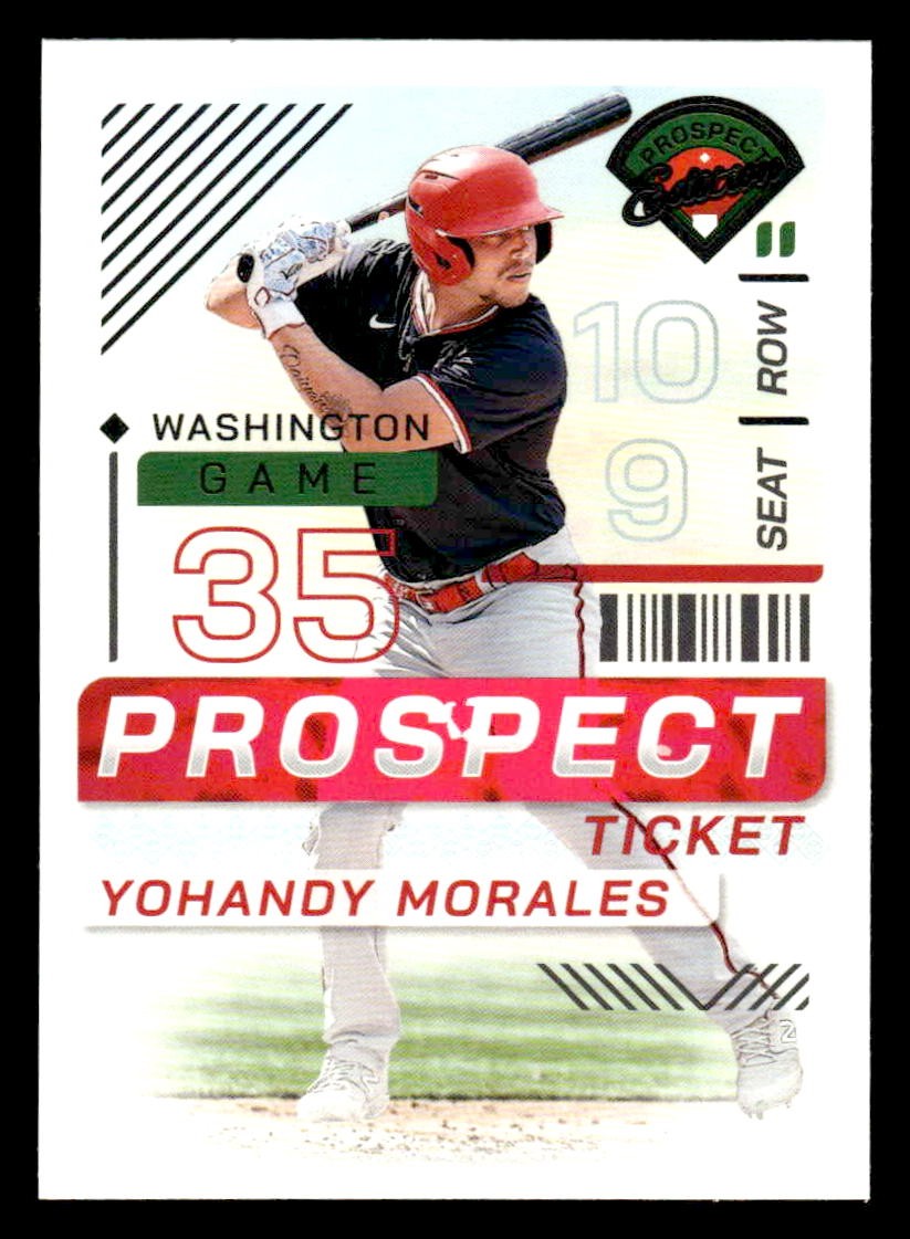 2024 Panini Prospect Edition #161 Yohandy Morales