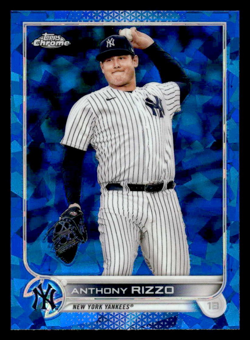 2022 Topps Chrome Sapphire Edition #242 Anthony Rizzo